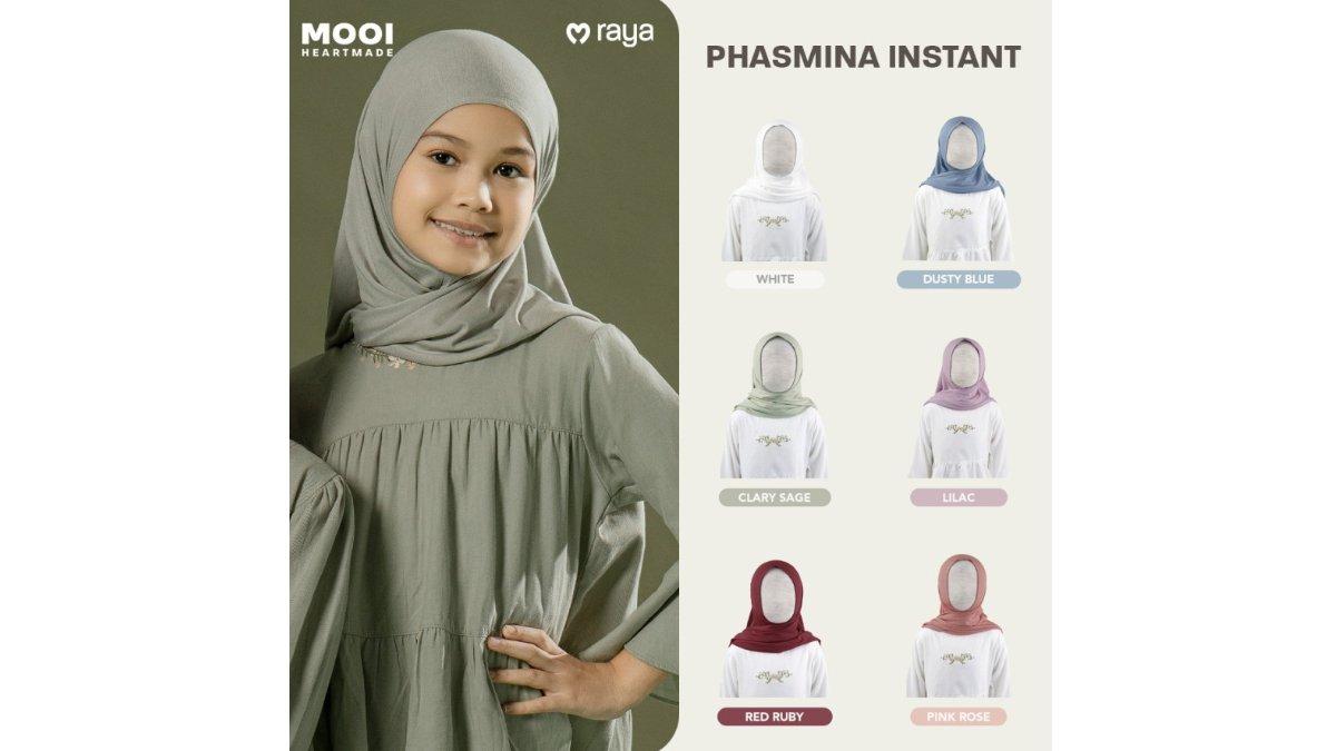 Mooi Pashmina Jilbab Instan Anak Hijab Anak