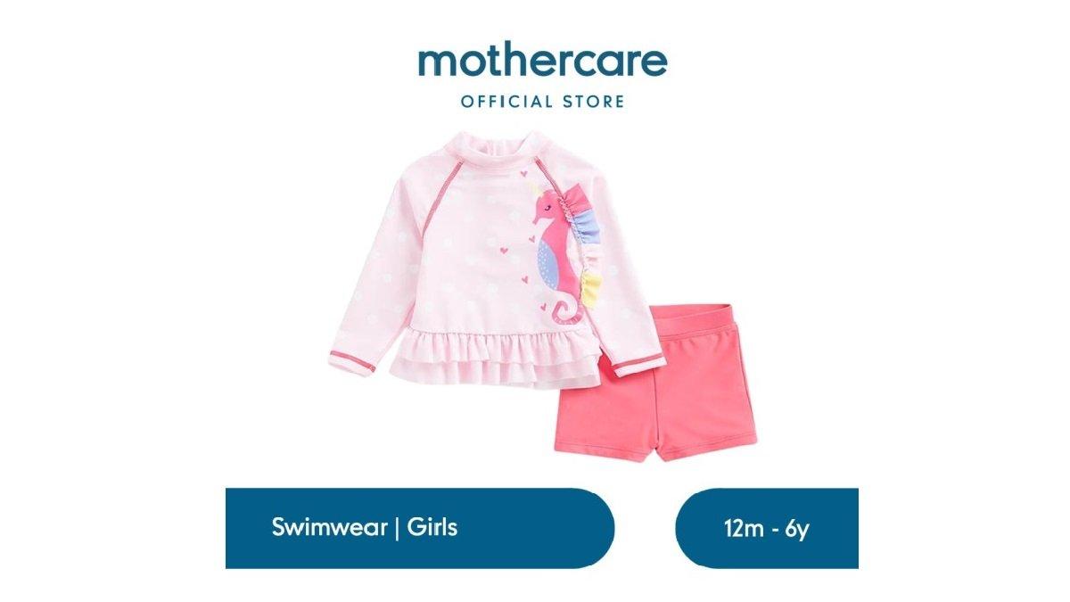Mothercare Seahorse Sunsafe Rash Vest and Shorts Set