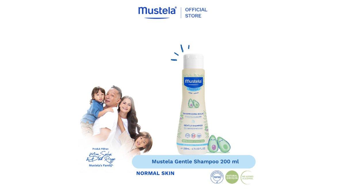 Mustela Bebe Gentle Shampoo 200 ml - Shampoo Bayi