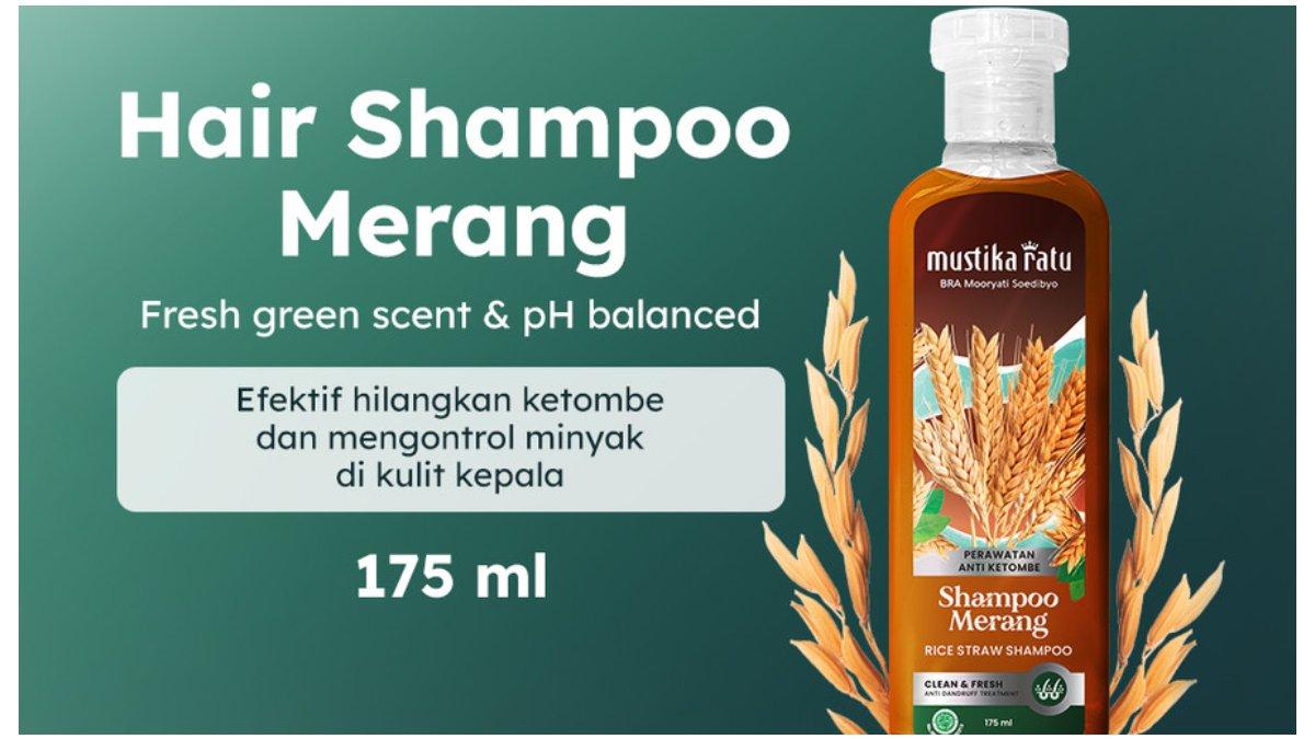 Mustika Ratu Shampoo Merang