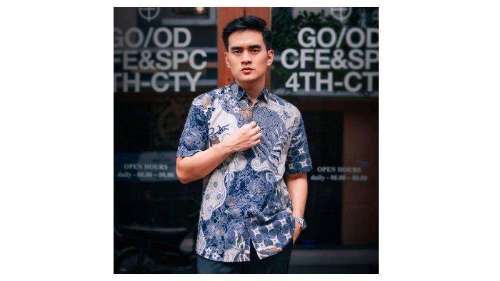 My Aksa Batik Pria Kemeja Pendek Wesley Willa