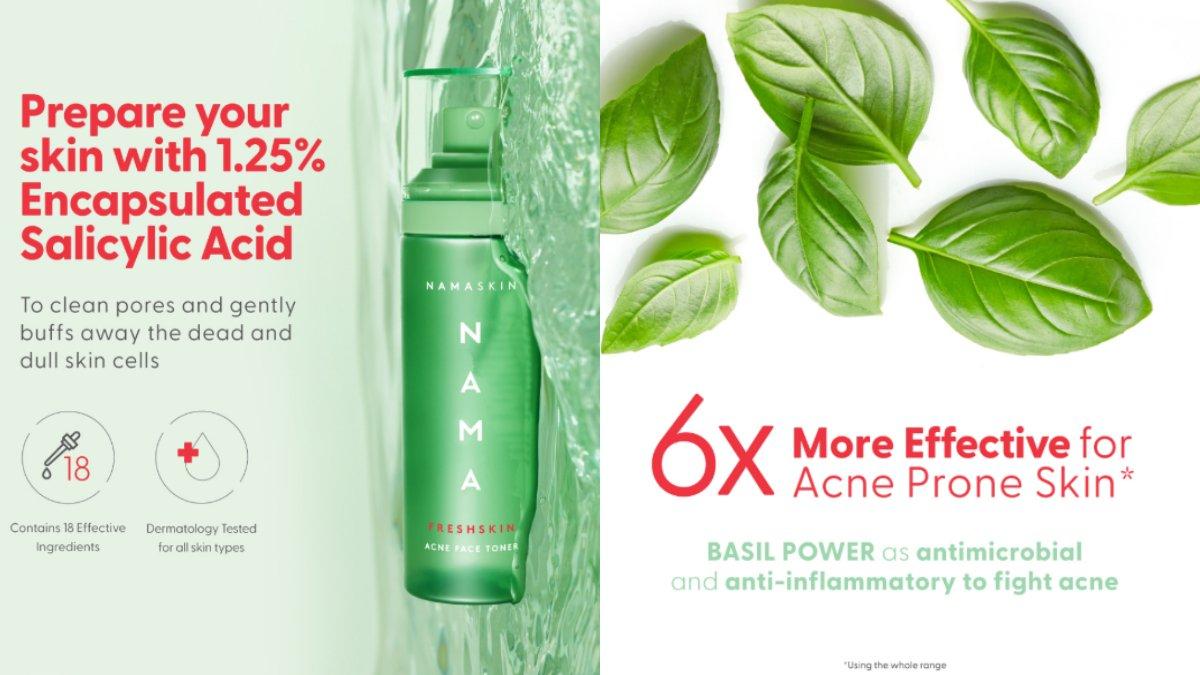 NAMA Freshkin Acne Face Toner