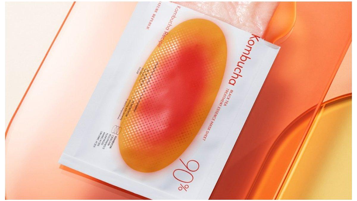 NATURE REPUBLIC Kombucha Black Tea The First Essence Mask