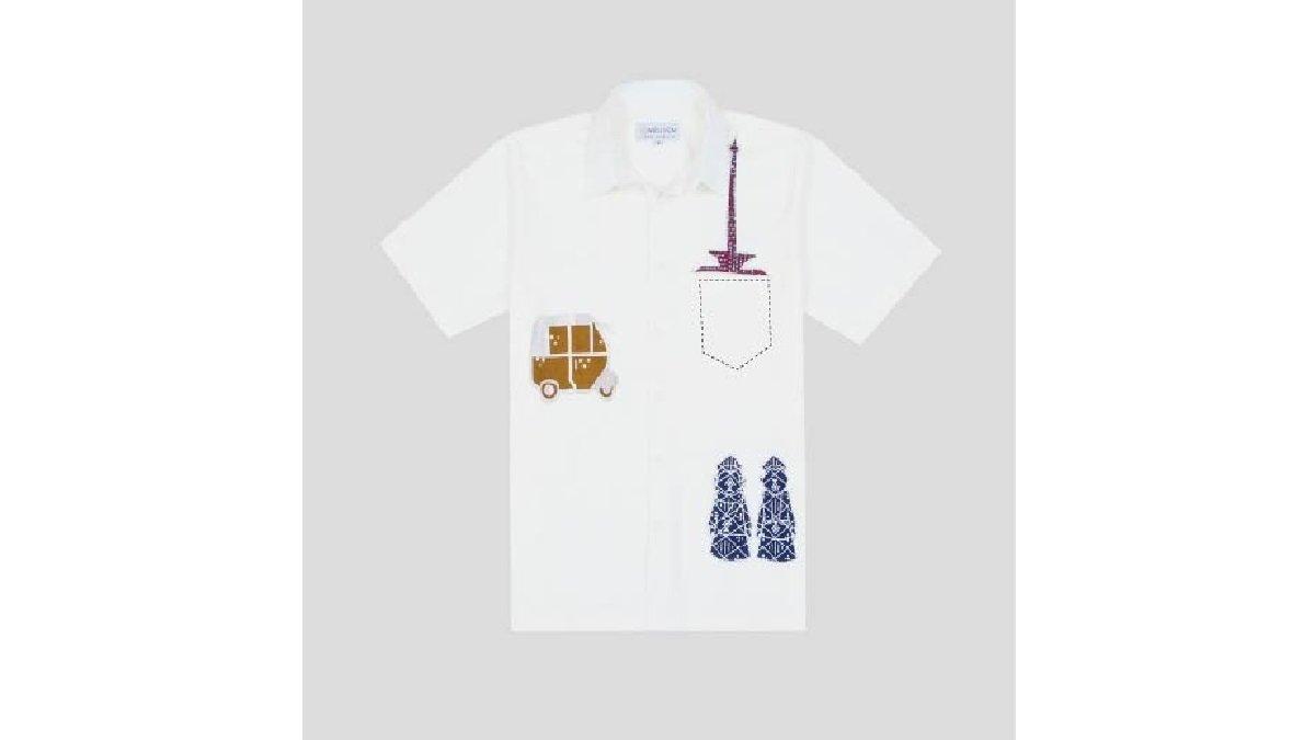 NEU MEN Kemeja Pria Jakarta Shirt Kemeja Pria Katun Sigaret Premium