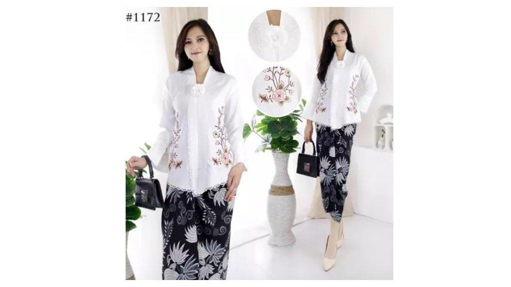 NEW TRENDY - Terbaru Atasan Kebaya Modernt Dengan Bordir,Kebaya Elegan