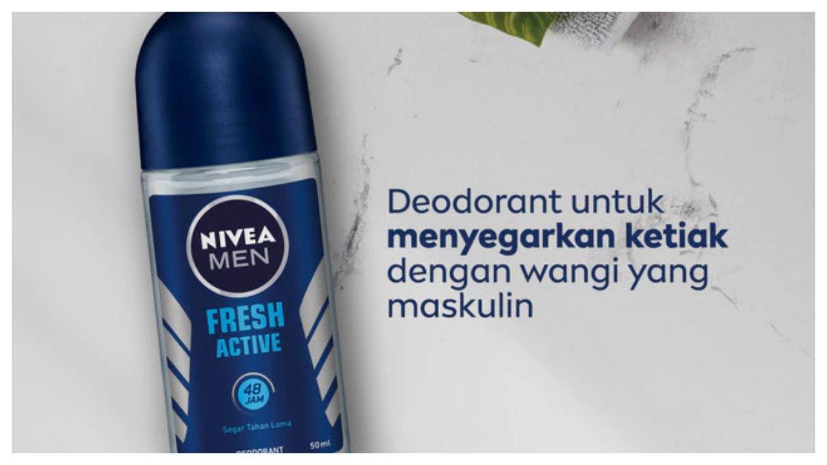 NIVEA MEN Deodorant Roll On Fresh Active 