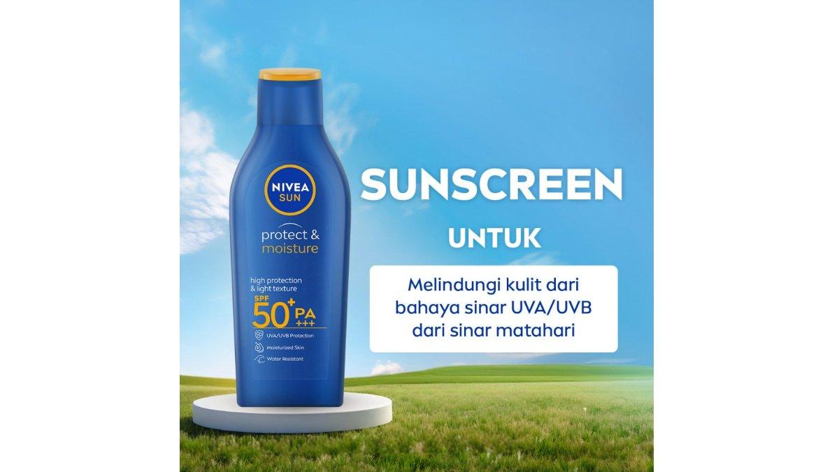 NIVEA SUN Body SPF Lotion Extra Protect Moisture SPF50