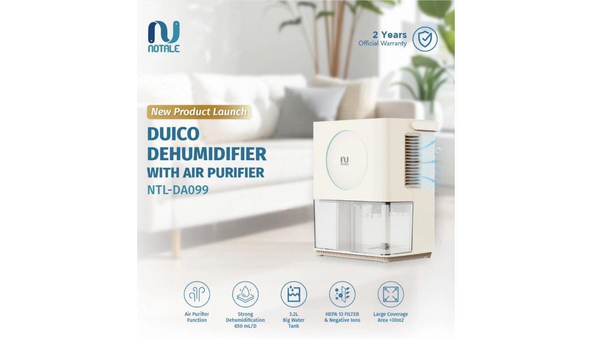NOTALE Duico Dehumidifier With Air Purifier
