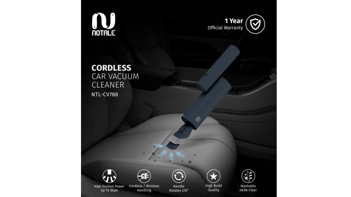 NOTALE Portable Car Vacuum Cleaner Wireless 8000kPa