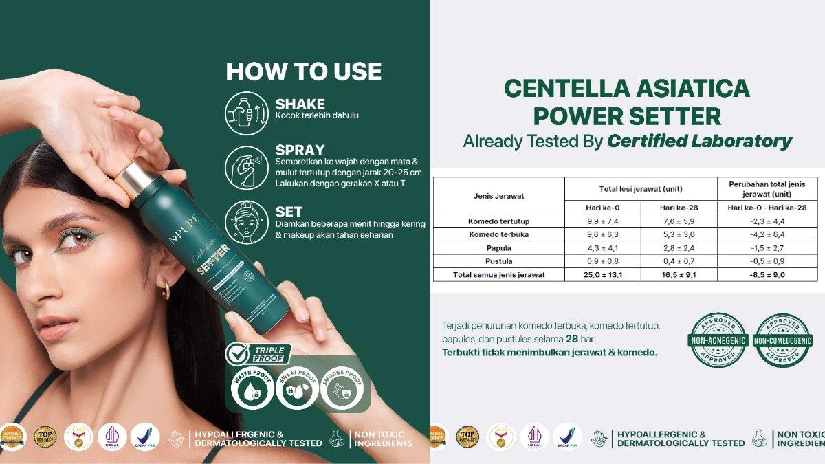 NPURE Centella Asiatica Power Setter