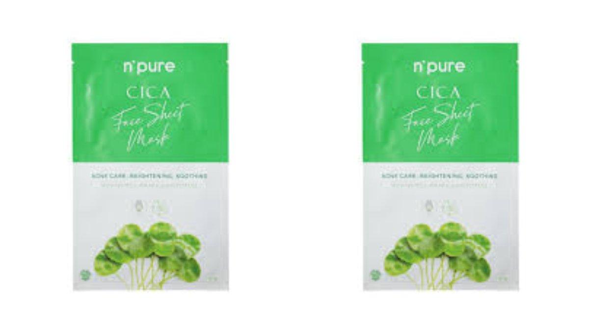 NPURE Centella Asiatica Sheet Mask