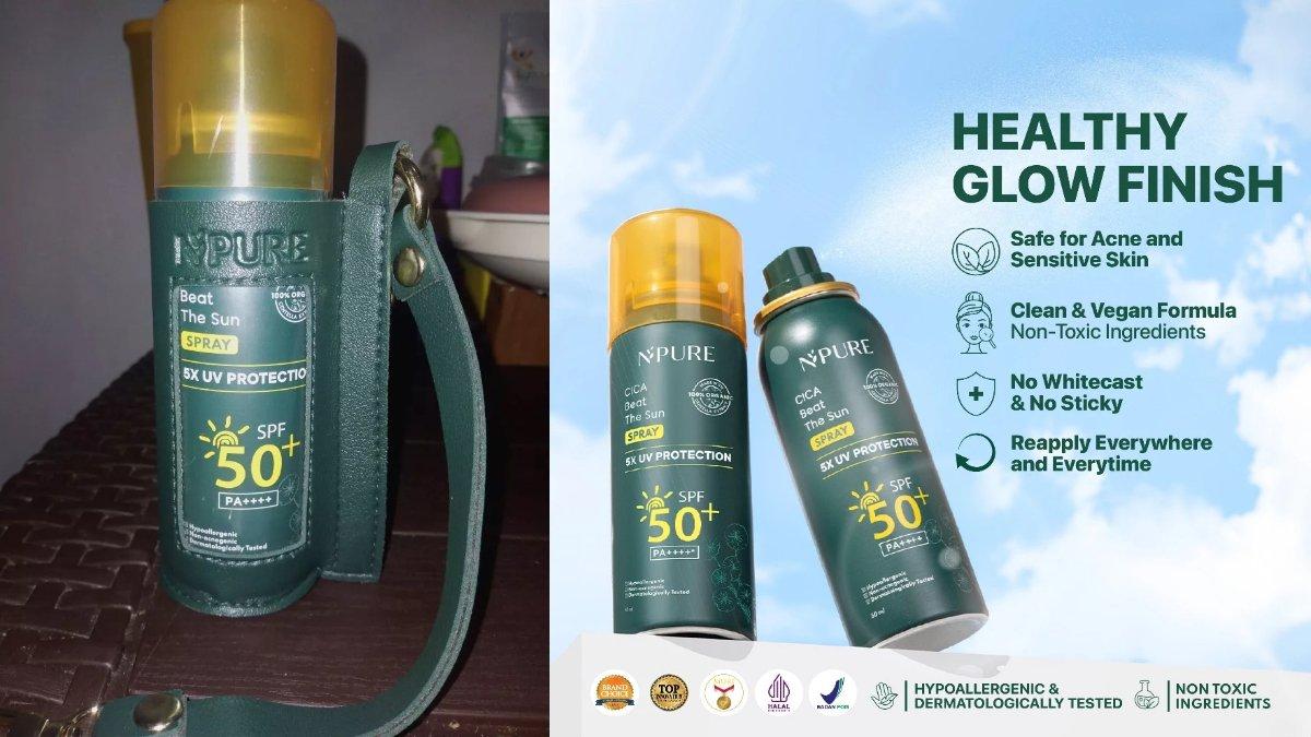 NPURE Cica Beat The Sun Spray SPF 50+ PA++++