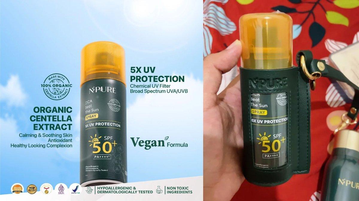 NPURE Cica Beat The Sun Spray SPF 50+ PA++++