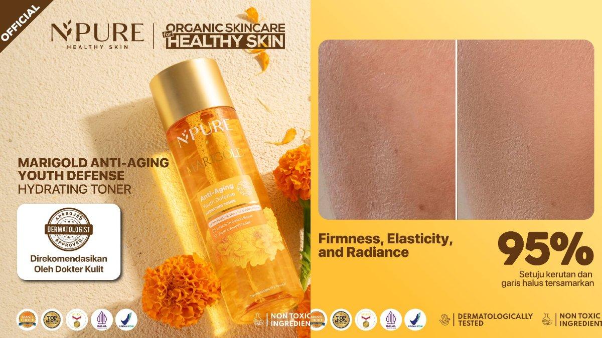 NPURE Marigold Anti-Aging Youth Defense Hydrating Toner