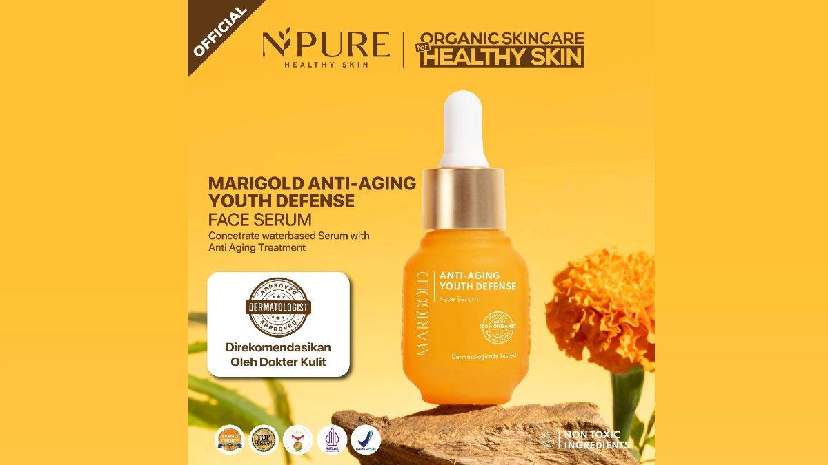 NPURE Marigold anti-Aging Youth Defense Face Serum