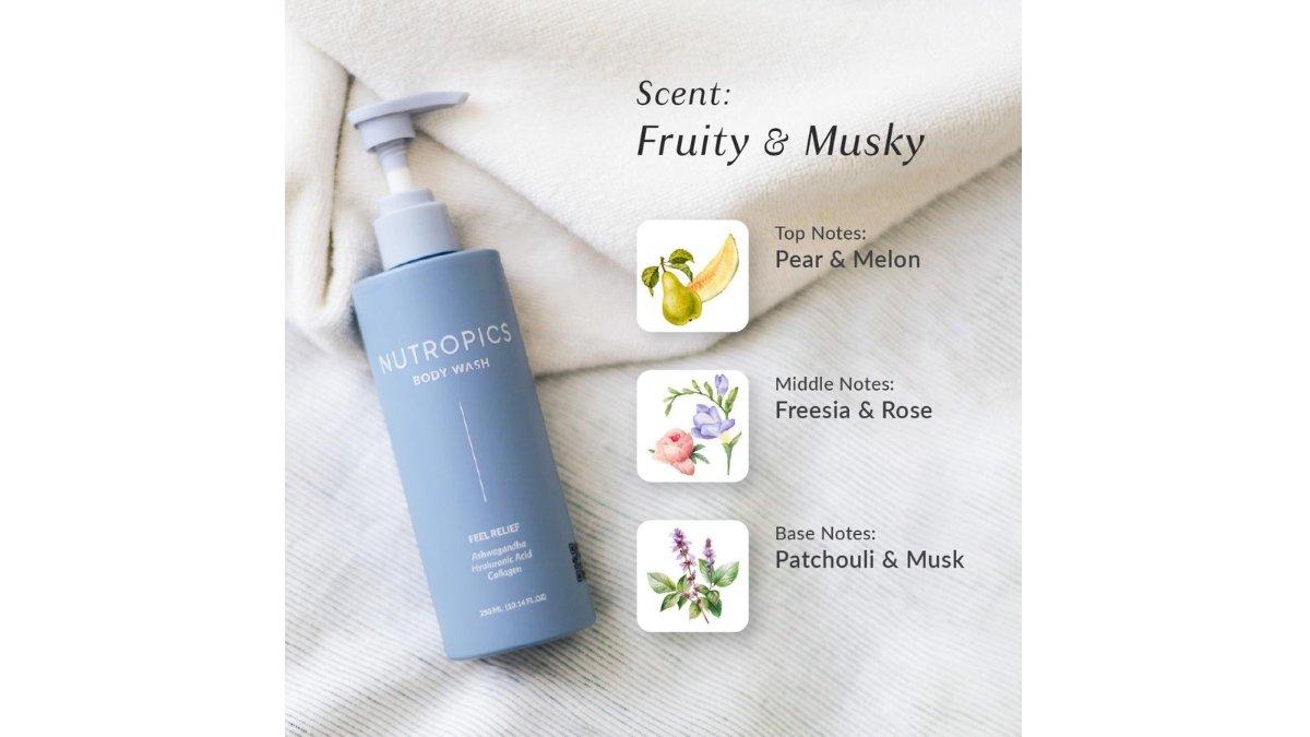 NUTROPICS Feel Relief Body Wash
