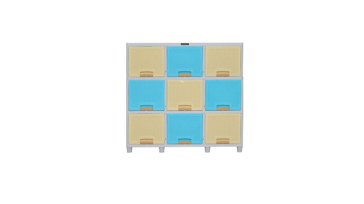 Napolly Locker Box 9 ruang penyimpanan LB 3309
