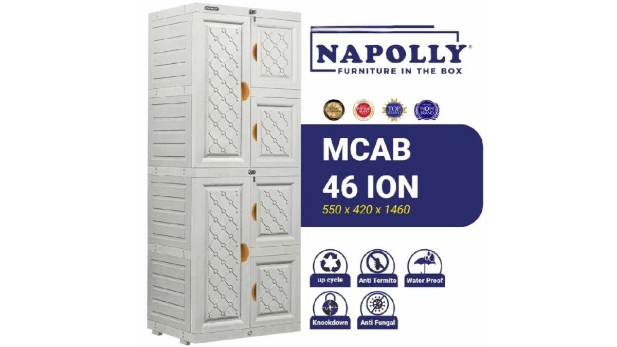 Napolly Mini Cabinet 4 susun - MCAB 46 ION