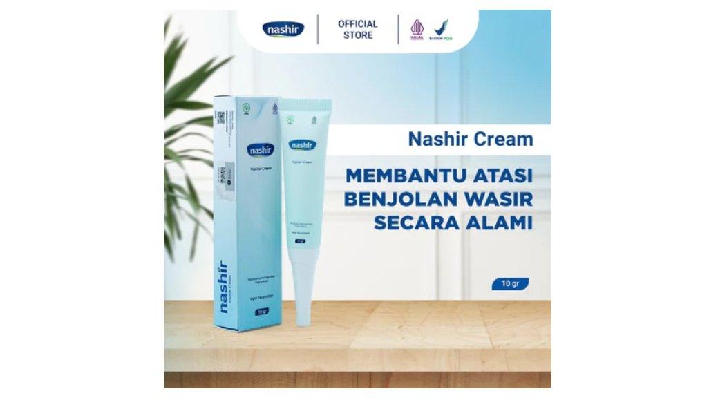 Nashir Care Cream/ Salep Obat Pengempes Ambeien Stadium 1 2 3 4 Alami Paling Ampuh