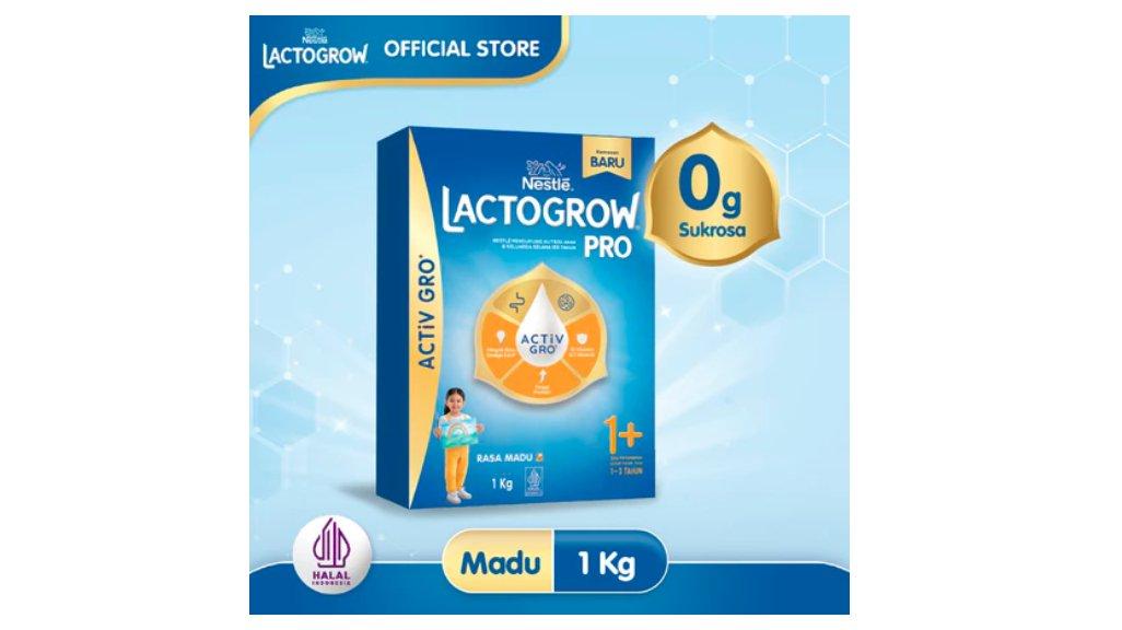 Nestle LACTOGROW Pro 1+ / LACTOGROW 3 Dengan ACTiVGRO