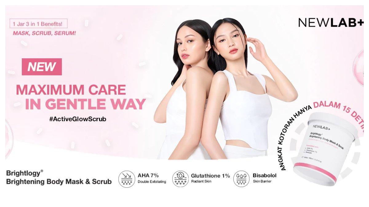 NEWLAB Brightlogy Body Mask & Scrub