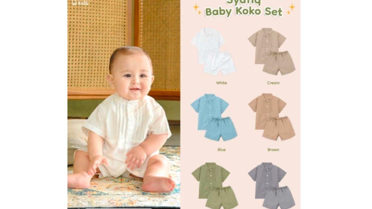 Nice Kids - Syafiq Baby Koko Set Setelan Atasan dan Celana