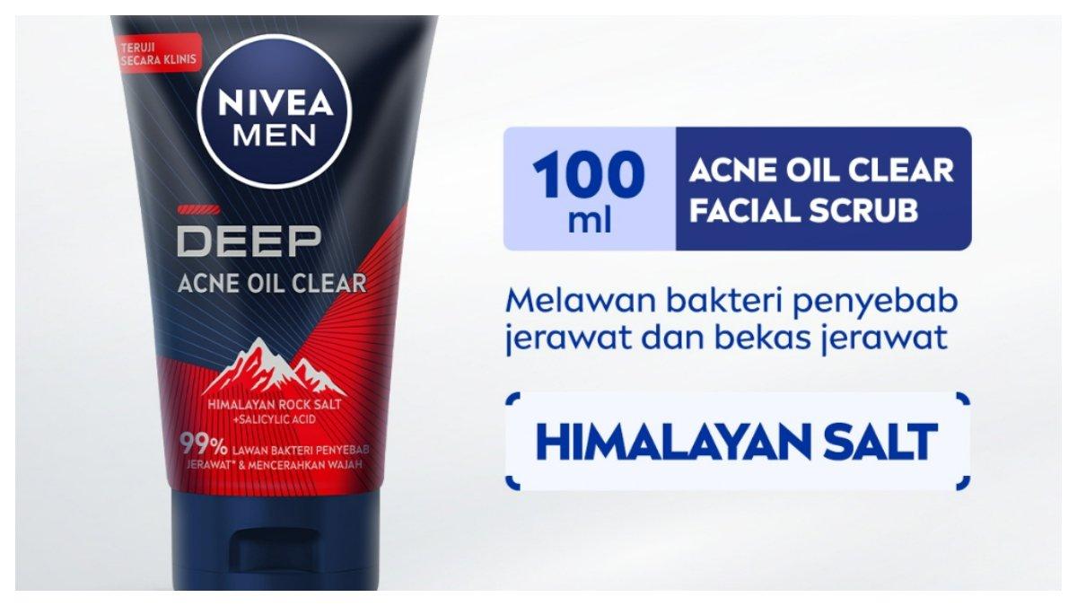 Nivea Men Deep Acne Attack Facial Wash 