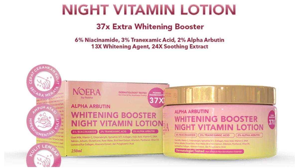 Noera Whitening Booster Night Vitamin Lotion