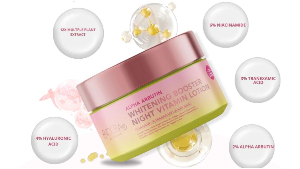 Noera Whitening Booster Night Vitamin Lotion