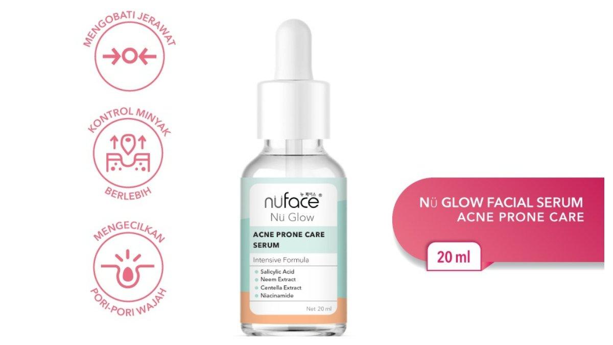 Nuface Nu Glow Acne Prone Care Serum