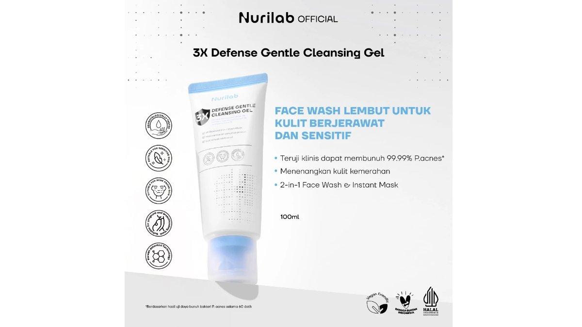 Nurilab 3X Defense Gentle Cleansing Gel