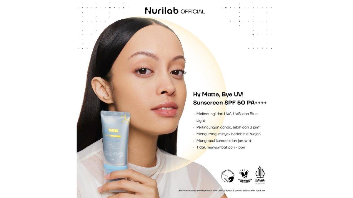 Nurilab Hy Matte, Bye UV! Sunscreen SPF 50 PA++++