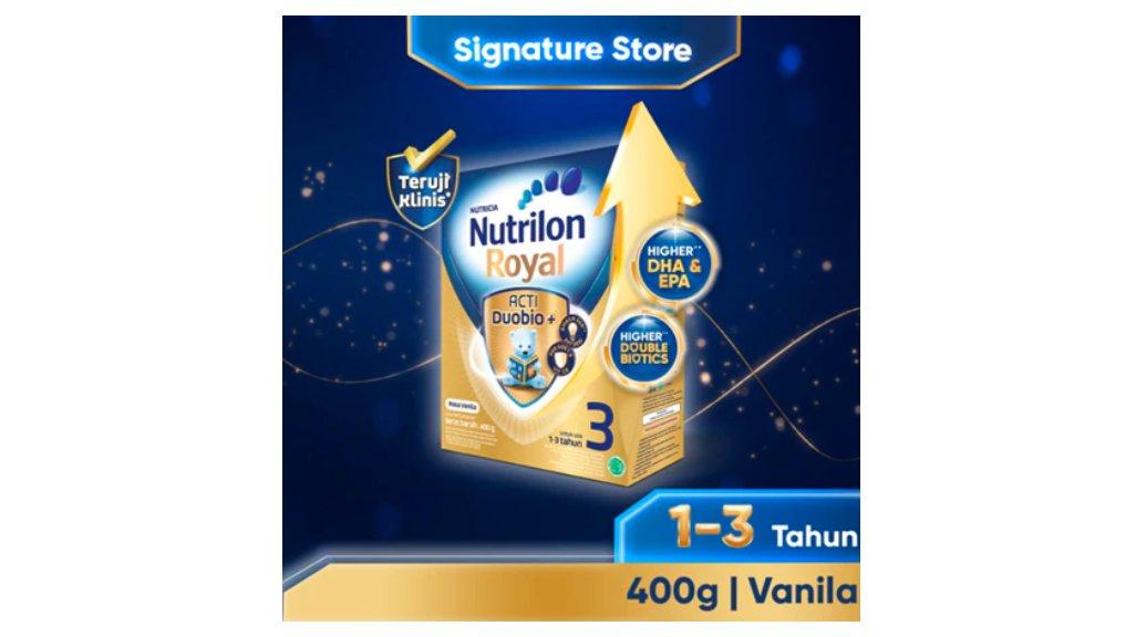 Nutrilon Royal 3 Vanila Susu Pertumbuhan Bubuk 400 gr