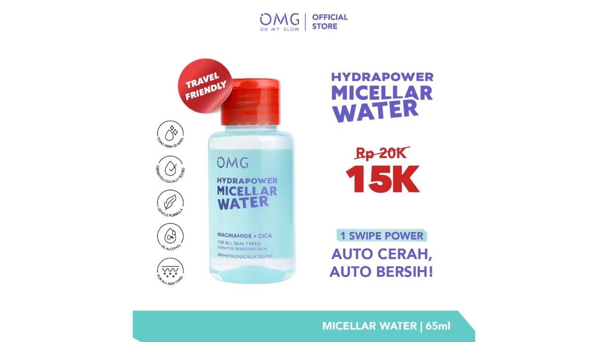 OMG OH MY GLOW HydraPower Micellar Water