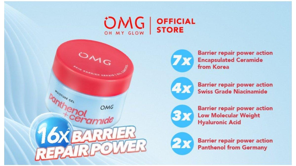 OMG Oh My Glow Panthenol + Ceramide Moisture Gel 