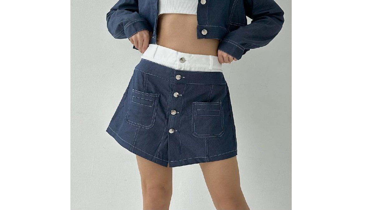 OPAL SKORT - Rok Celana Pendek Skort Wanita Korean