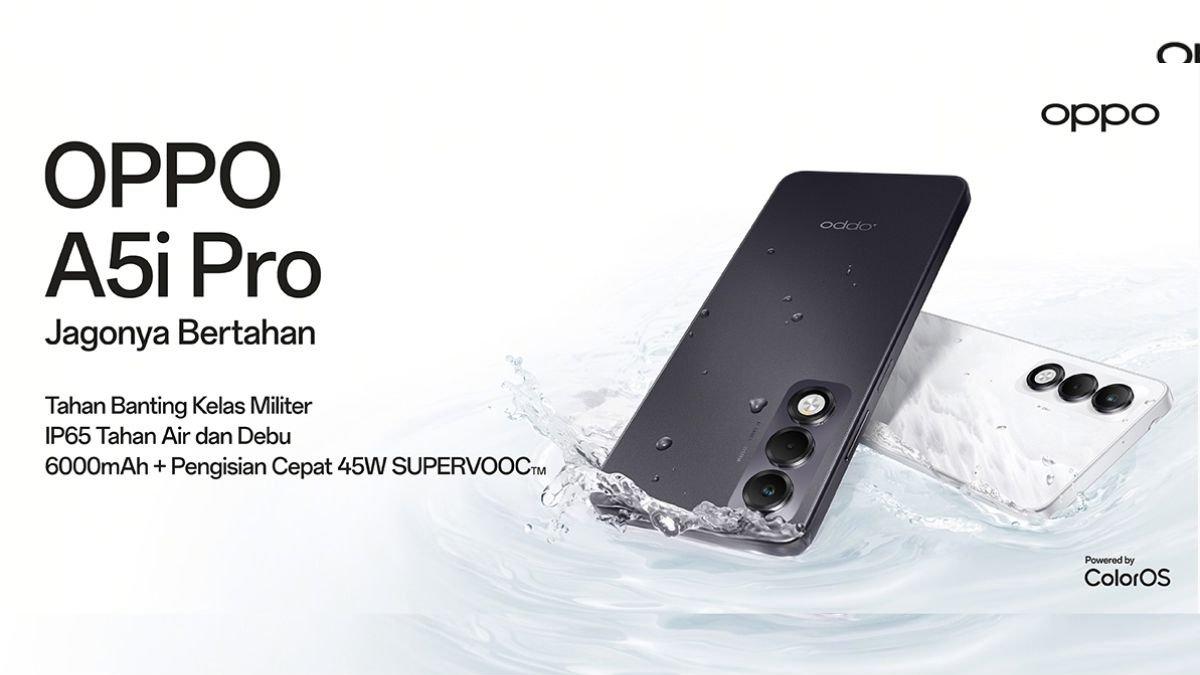 Ilustrasi OPPO A5i Pro yang ikut berlaga di pasar HP Rp 2 jutaan Indonesia