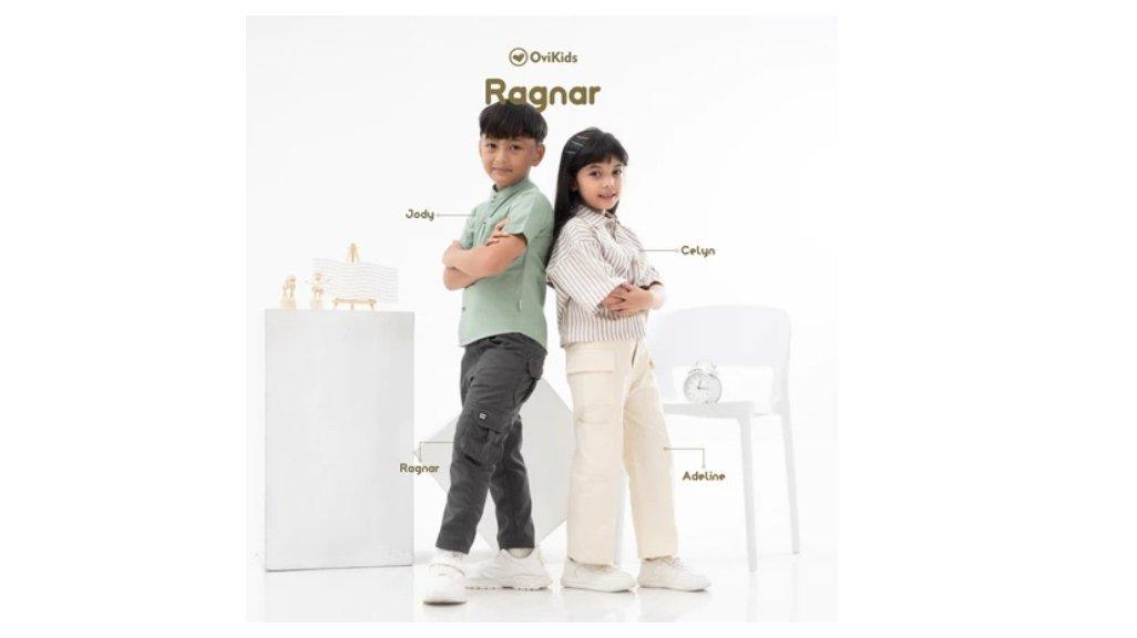 OVIKIDS Ragnar - Celana Anak Laki Laki Celana Panjang Anak Laki Laki 2-8 Tahun