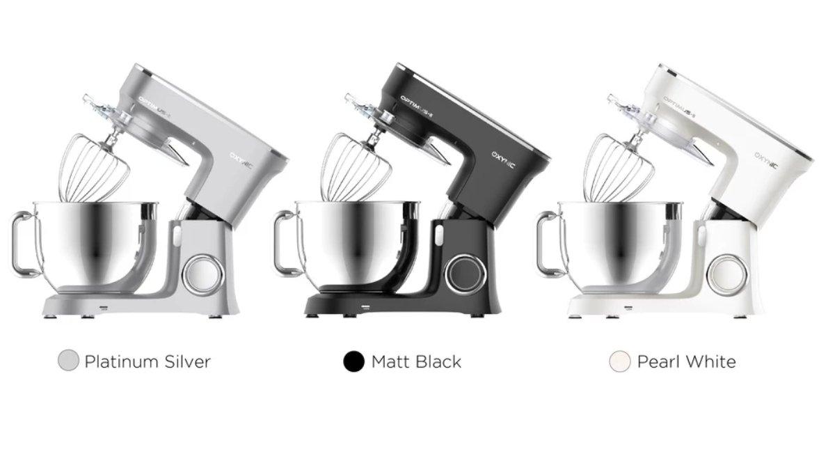 OXYNIC Standing Mixer 7 Liter hadir dengan 3 pilihan warna.
