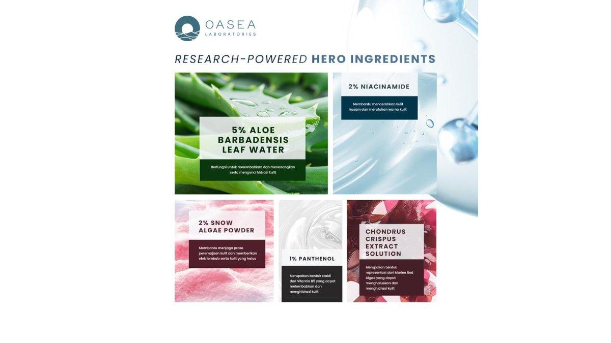 Oasea Marine Algae Revitalize Bouncing Moisturizer