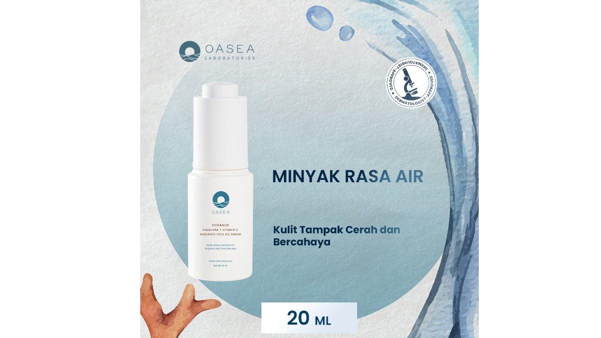 Oasea Oceanus Squalane + Vitamin C Radiance Face Oil Serum
