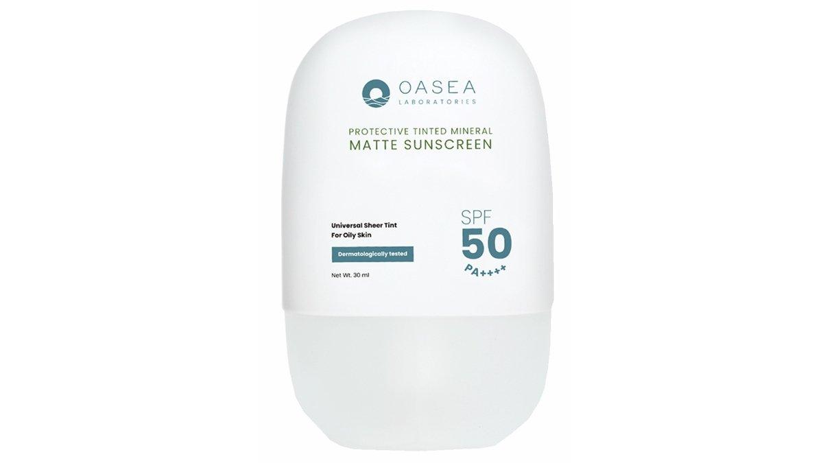Oasea Protective Tinted Mineral Matte Sunscreen