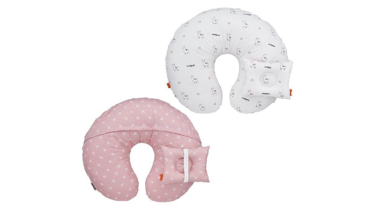 Omiland Bantal Ibu Menyusui/Busui Bayi Bulat+Bantal Lengan