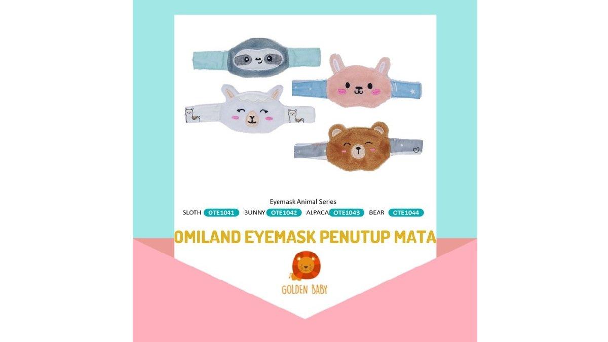 Omiland Eye Mask Penutup Mata saat Jemur Bayi