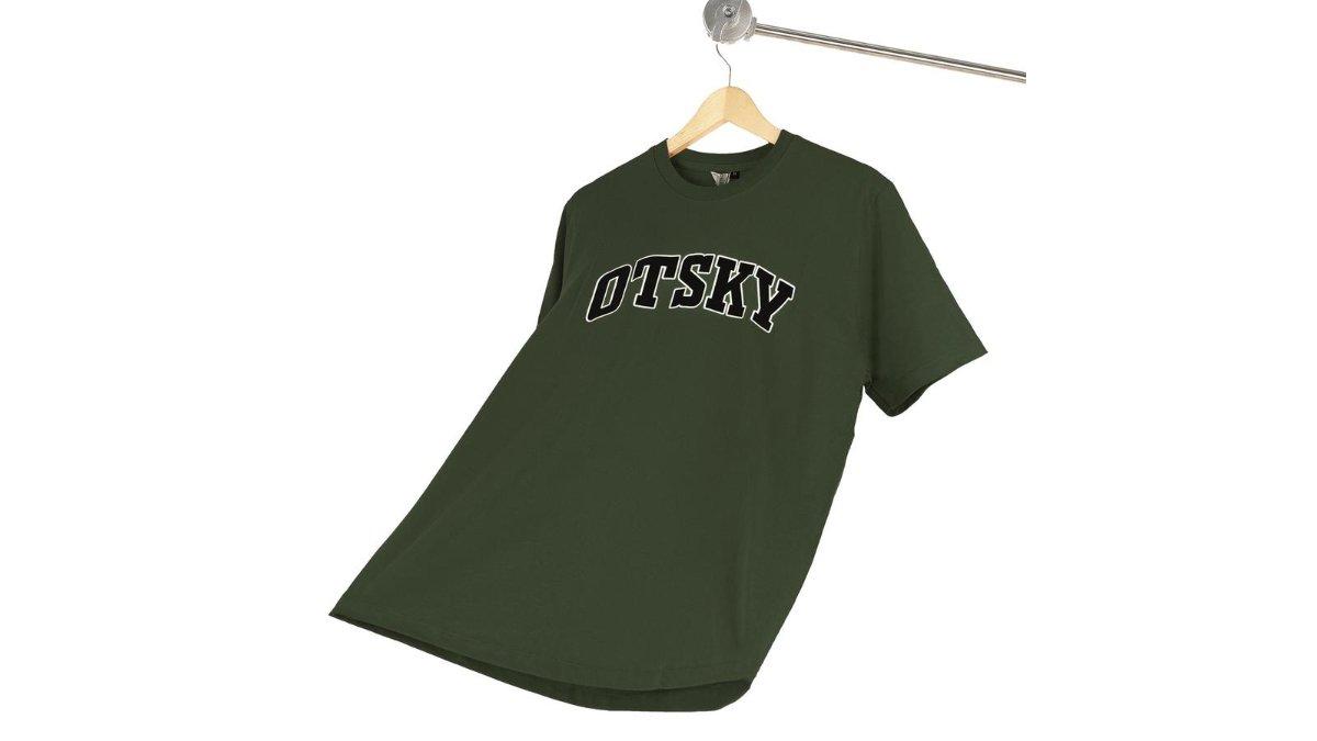 Otsky Kaos Pria Basic Font Cotton Combed 24s 