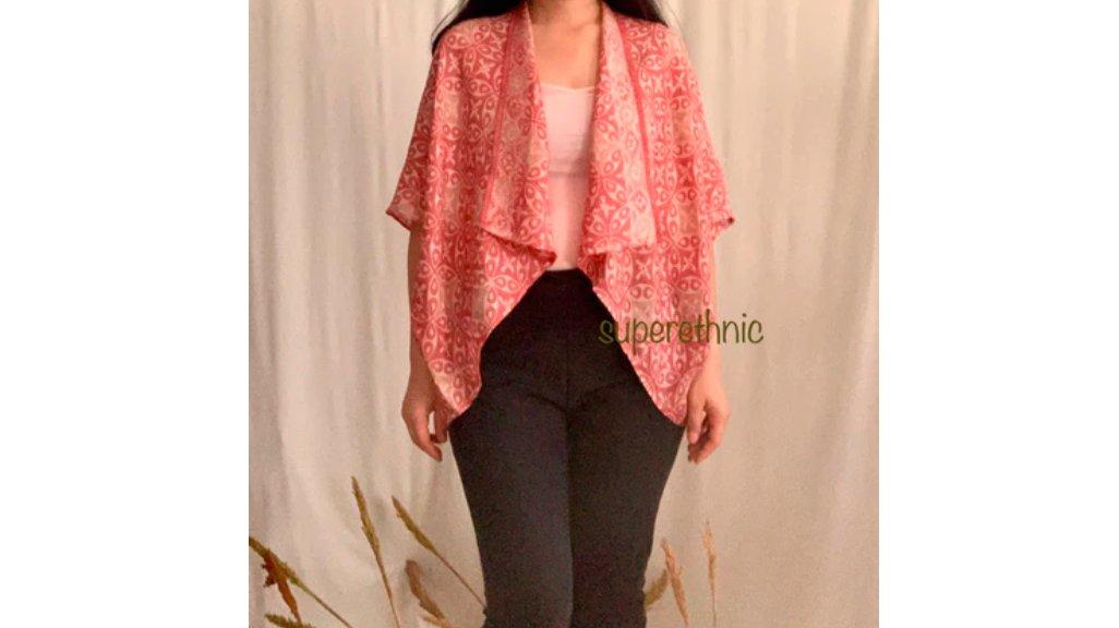 Outer Batik/Cardigan/Atasan Batik / Top Batik