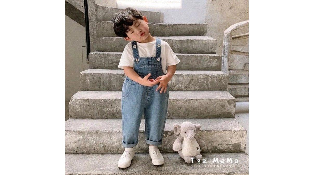 Overall Maxy Jeans untuk Anak Usia 1-4 Tahun