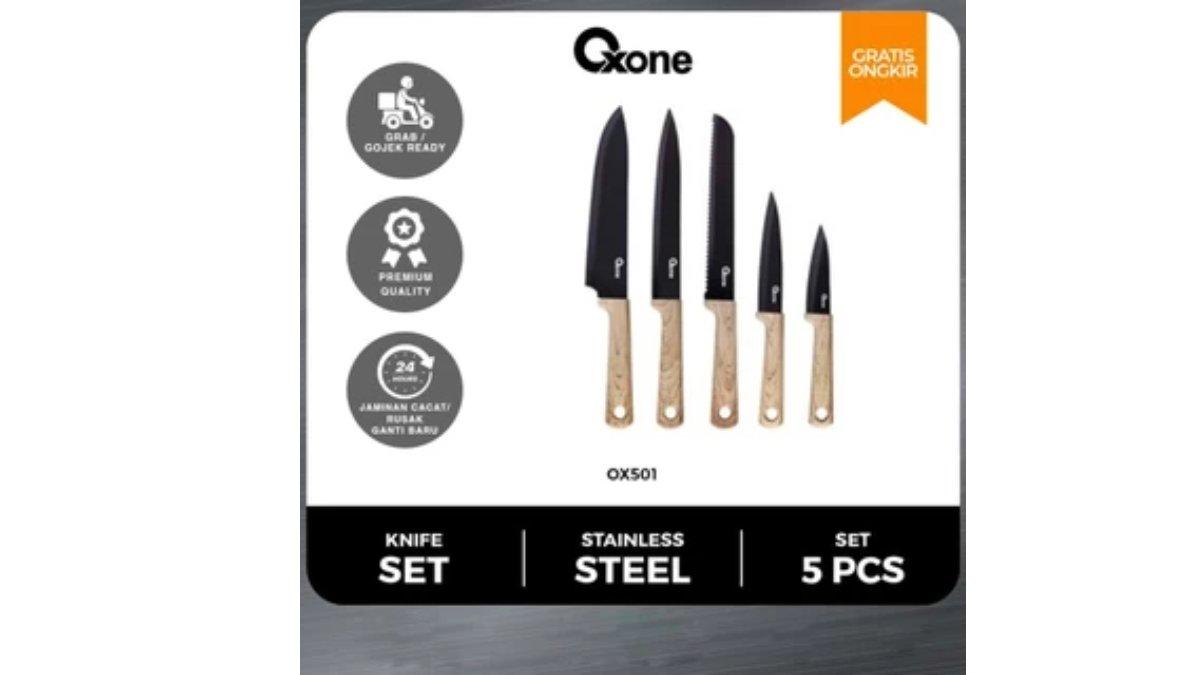 Oxone OX501 Knife Set Pisau Set