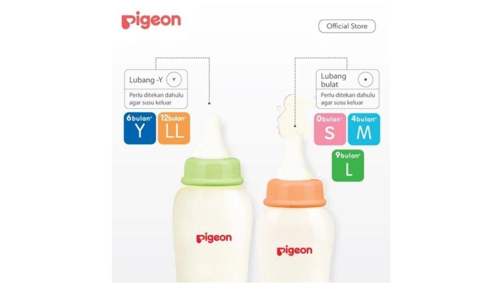 PIGEON Dot Peristaltic Slim Neck Size LL 1 Pc