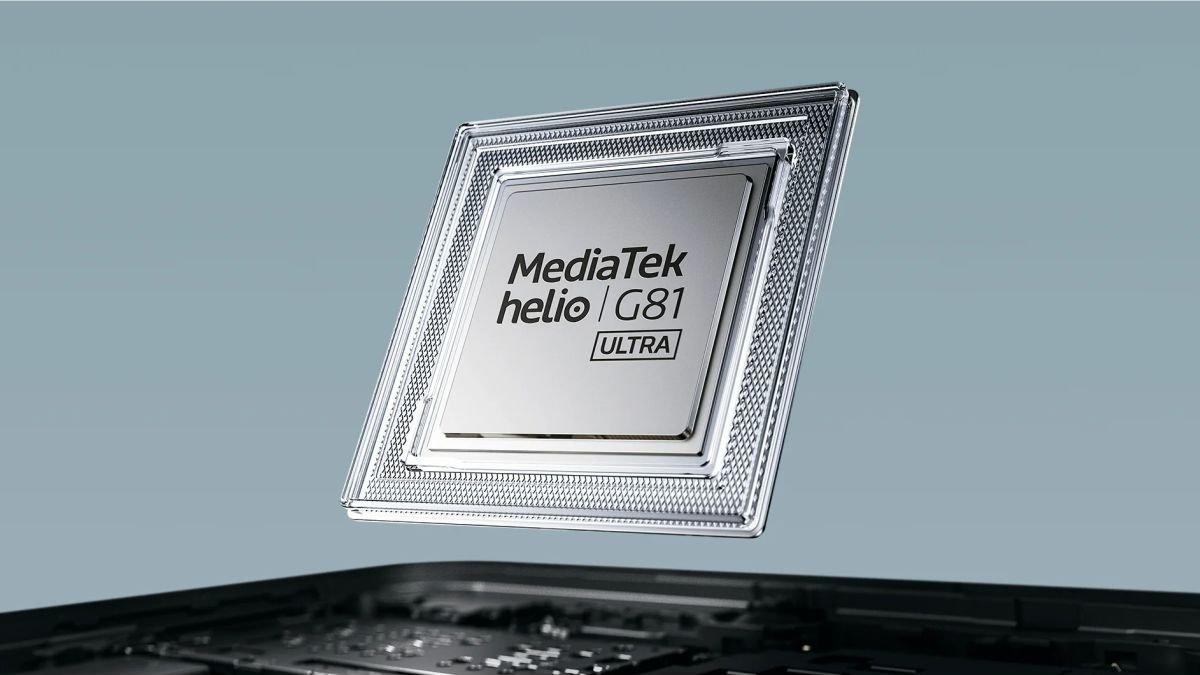 Ilustrasi chipset Helio G81-Ultra yang memperkuat dapur pacu POCO C75.